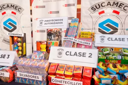 Autorizan ferias de venta de pirot�cnicos en cuatro ciudades del Per�.