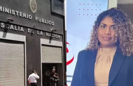 Fiscalia inicia investigaciones contra Cinthya Pajuelo.
