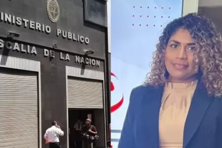 Fiscalia inicia investigaciones contra Cinthya Pajuelo.