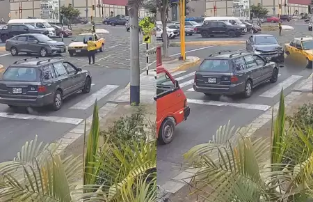 Inspectora municipal fue atropellada en V�a Expresa Sur en Surco.