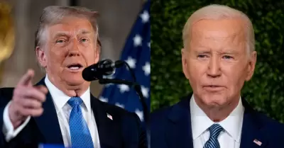 Donald Trump y Joe Biden