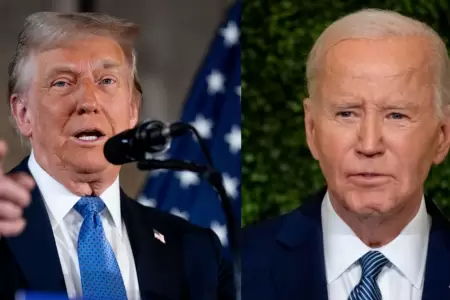 Donald Trump y Joe Biden