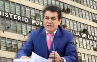 Tom�s G�lvez eval�a crear subespecialidad de Fiscal�as contra la extorsi�n: "Estos delincuentes no nos pueden ganar"