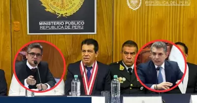Tom�s G�lvez cuestiona a fiscales Vela y P�rez