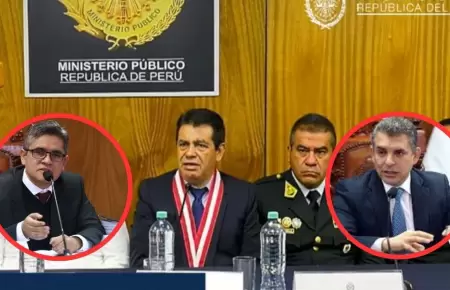 Tom�s G�lvez cuestiona a fiscales Vela y P�rez
