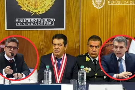 Tom�s G�lvez cuestiona a fiscales Vela y P�rez