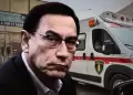 Mart�n Vizcarra fue traslado de emergencia al Hospital de Ate tras presentar complicada crisis hipertensiva