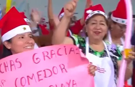 Ollas comunes reciben importante ayuda previo a la Navidad.