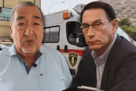 Mario Vizcarra se pronuncia tras crisis hipertensiva de Mart�n Vizcarra