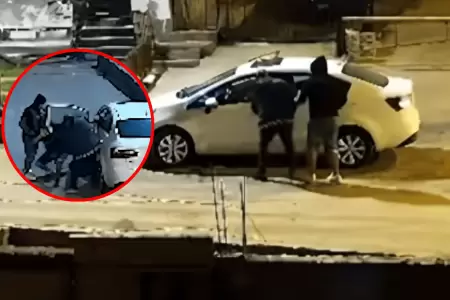 Falsos pasajeros enca�onan y roban veh�culo de taxista por aplicativo