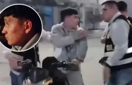 Presunto extorsionador de 23 a�os capturado en flagrancia