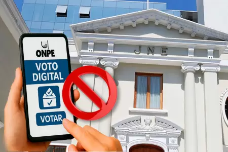 JNE aprob� la opini�n t�cnica desfavorable para la implementaci�n del voto digit