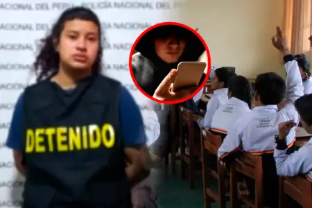 Polic�a no descarta que banda de extorsionadores haya pagado a la acusada por op