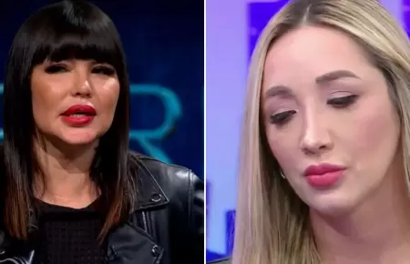 Angie Jibaja volvi� a ver a sus hijos