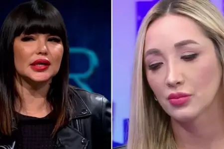 Angie Jibaja volvi� a ver a sus hijos