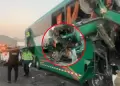 Accidente de tr�nsito en �ncash: Colisi�n entre dos buses interprovinciales en Casma deja 28 heridos