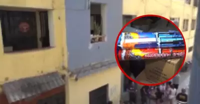 Incautaci�n de pirot�cnicos en El Porvenir