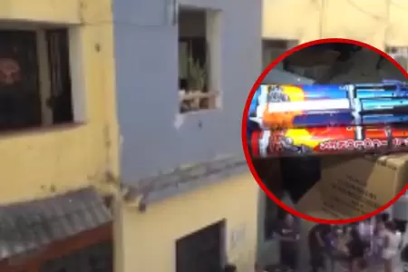 Incautaci�n de pirot�cnicos en El Porvenir