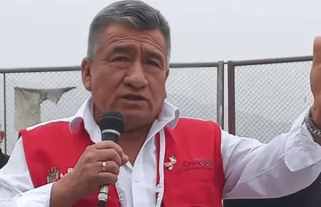 Atentan por cuarta vez contra alcalde Carabayllo durante ceremonia de obra