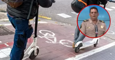 Conductores de scooters est�n inmersos en infracciones