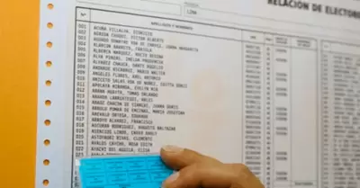 Extranjeros en el Per� votar en las elecciones del 2026.