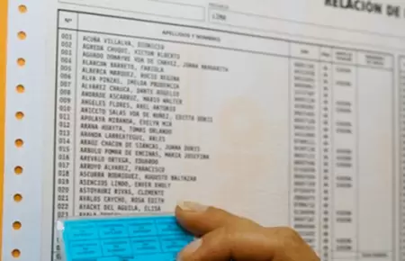 Extranjeros en el Per� votar en las elecciones del 2026.