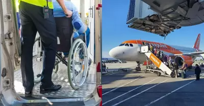 Anciana fallecida iba a tomar un vuelo desde Espa�a hacia Inglaterra.