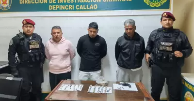 PNP desarticul� banda criminal 'Los Lobos de Ayacucho' en el Callao.