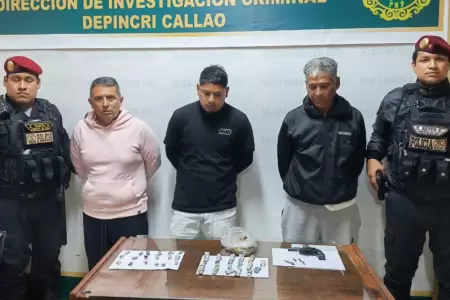 PNP desarticul� banda criminal 'Los Lobos de Ayacucho' en el Callao.