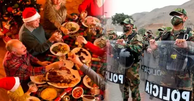 Estado de emergencia: �proh�ben reuniones por Navidad y A�o Nuevo?
