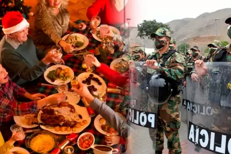 Estado de emergencia: �proh�ben reuniones por Navidad y A�o Nuevo?