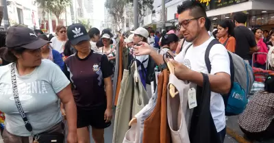 Informalidad crece en Mesa Redonda en diciembre.