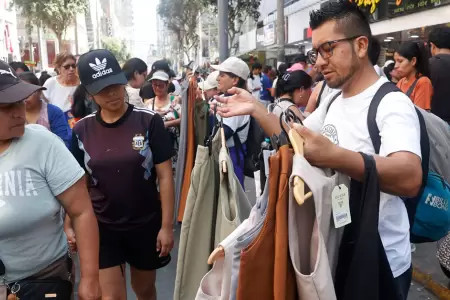 Informalidad crece en Mesa Redonda en diciembre.