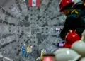L�nea 2: Tuneladora 'Delia' lleg� a la estaci�n San Marcos en el Cercado de Lima