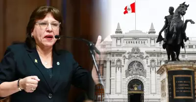 Delia Espinoza present� demanda de amparo contra el Congreso.