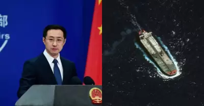 China condena bloqueo estadounidense a petroleros cerca de Venezuela.