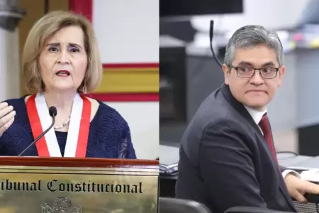 Presidenta del TC lamenta declaraciones de fiscal Jos� Domingo P�rez.