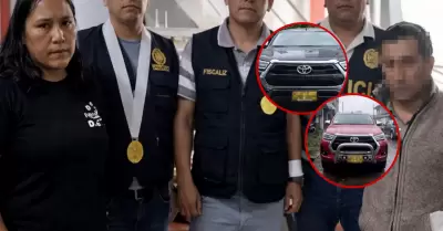 Detenidos por investigaci�n sobre lavado de activos