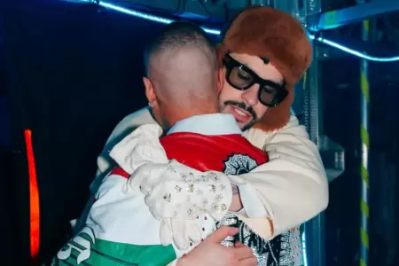 Bad Bunny y J Balvin se reconcilian en M�xico
