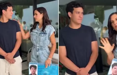 Hijo de Mar�a P�a Copello cumple 18 a�os