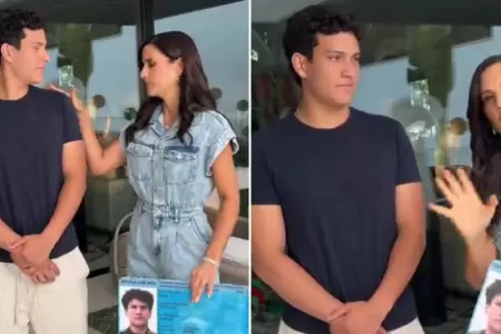 Hijo de Mar�a P�a Copello cumple 18 a�os