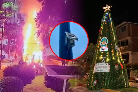 Incendio se produjo durante la noche del �ltimo lunes, a pocos d�as de la llegad