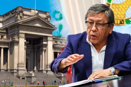 Medida contra el gobernador regional del Callao ordena su detenci�n por 15 d�as