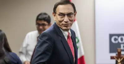 Mart�n Vizcarra ratific� su inocencia