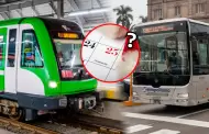 �Habr� buses y tren en Navidad?: Conozca el horario de los servicios de transporte para este 25 de diciembre