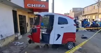 Mototaxista fue acribillado en Comas