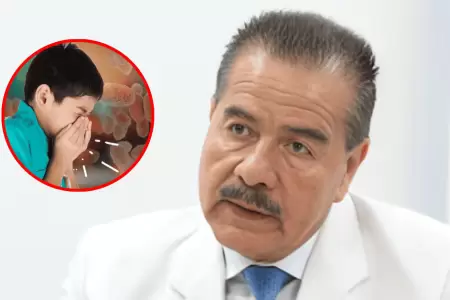 Ministro de Salud niega el fallecimiento de 52 ni�os por tos ferina en Loreto