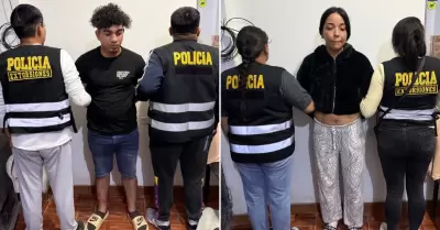 PNP captura a extorsionadores en SMP