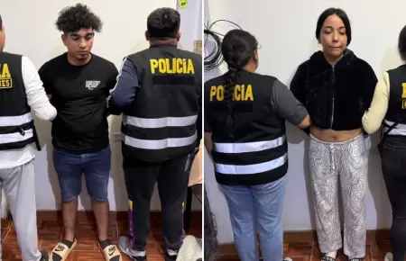 PNP captura a extorsionadores en SMP