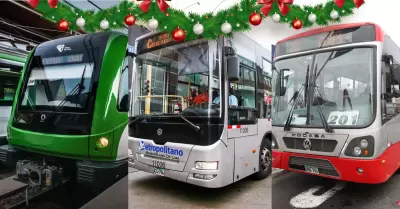 Conoce los horarios del transporte p�blico por Navidad 2025 en Lima.